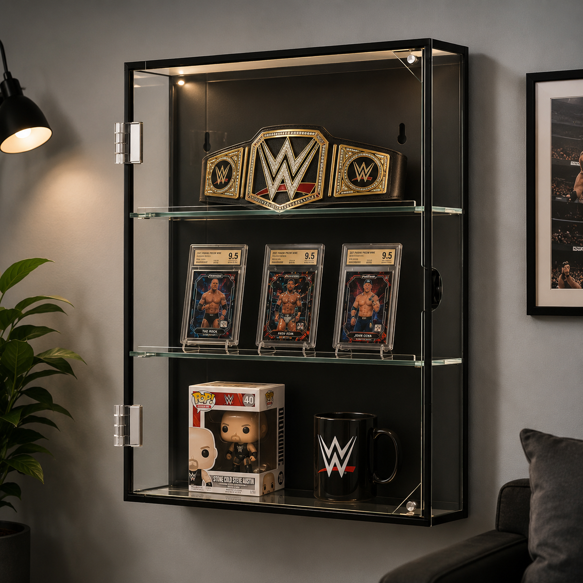 Wall Display Cases