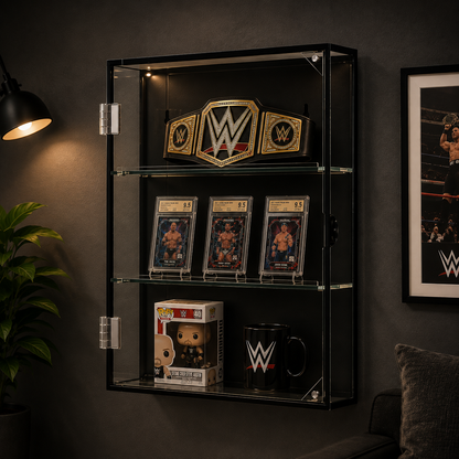 Prestige Series Wall Collector Display Cabinet