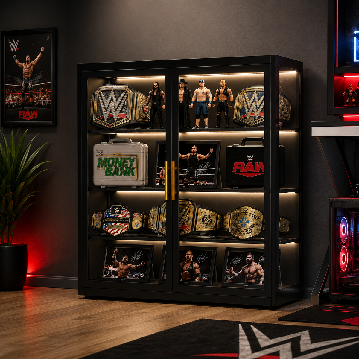 Gold Standard Signature RGB Collector Cabinet