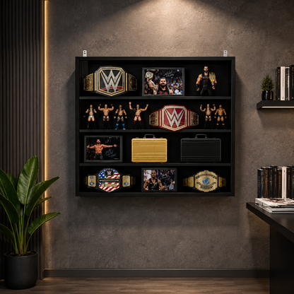 Gold Standard Gallery 5-Tier Wall Showcase