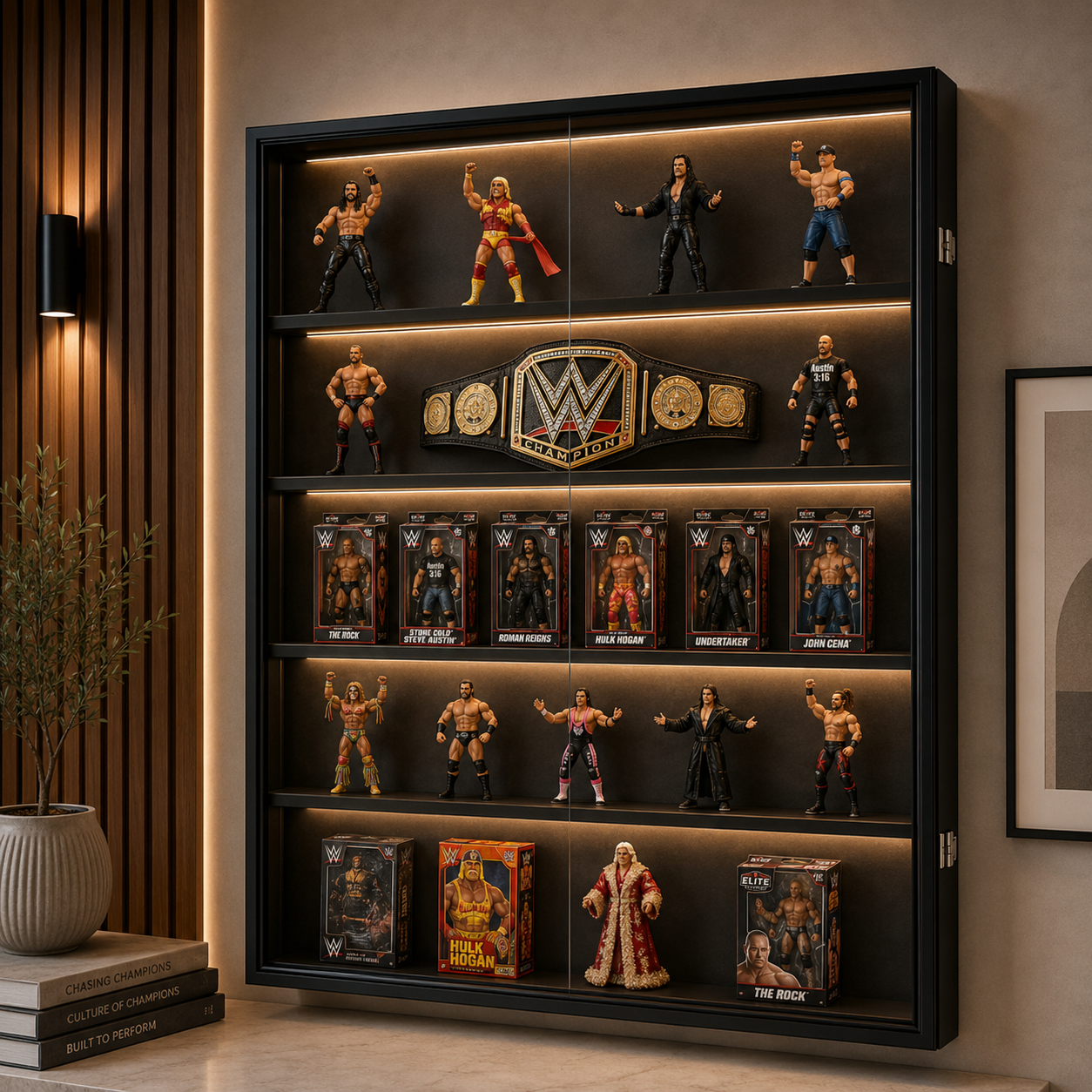 Prestige Series Wall Collector Display Cabinet