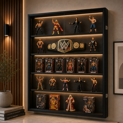 Prestige Series Wall Collector Display Cabinet