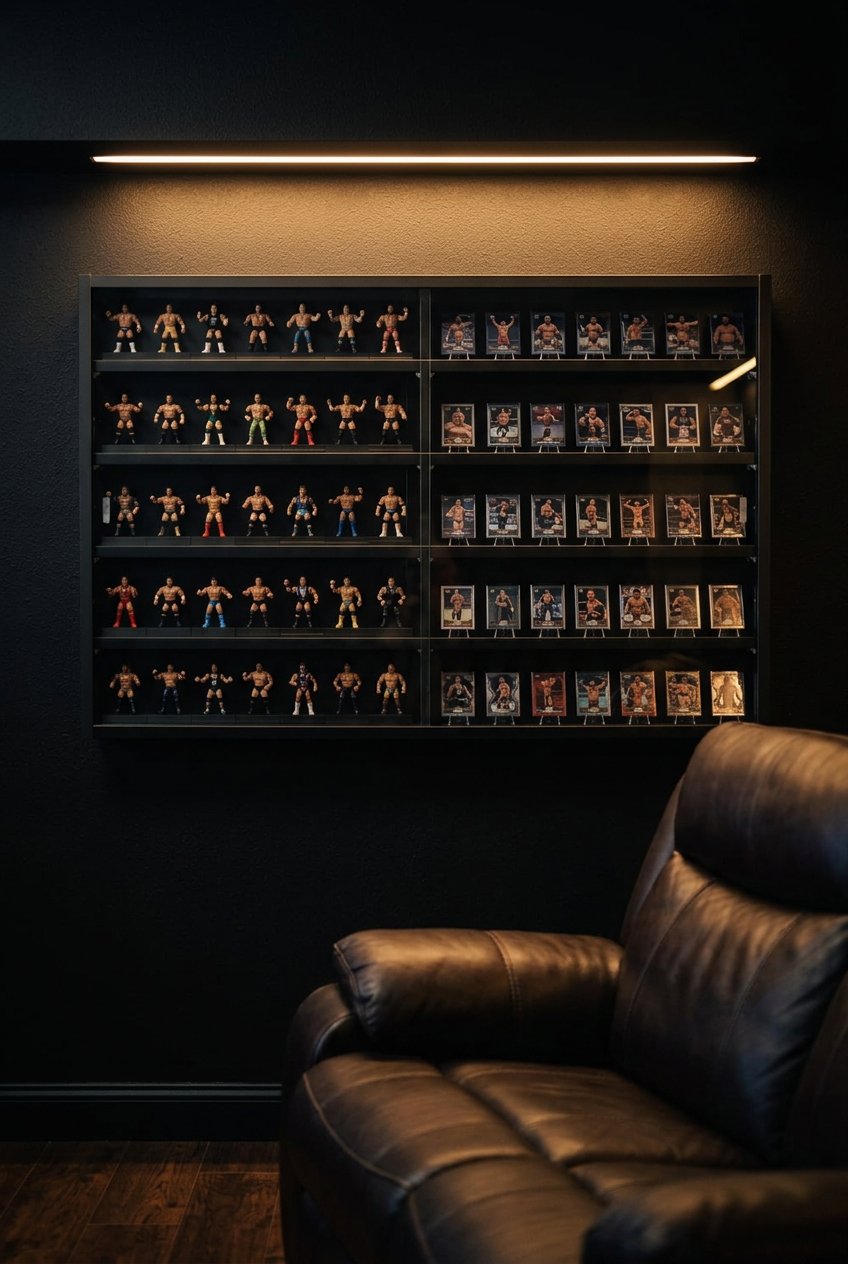 Gold Standard Gallery 5-Tier Wall Showcase