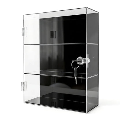 Prestige Series Locking Acrylic Display Cabinet – Compact