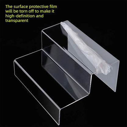 Prestige Series Premium Clear Acrylic Display Riser