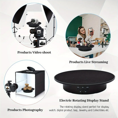 Prestige Series Motorized Rotating Display Stand