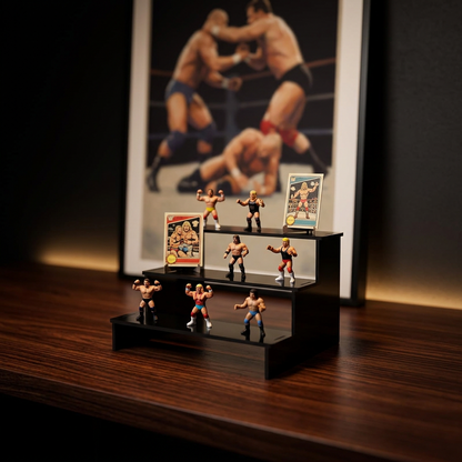 Signature Series 3-Tier Black Acrylic Display Riser