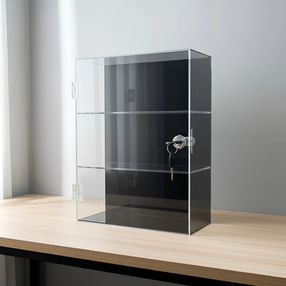 Prestige Series Locking Acrylic Display Cabinet – Compact