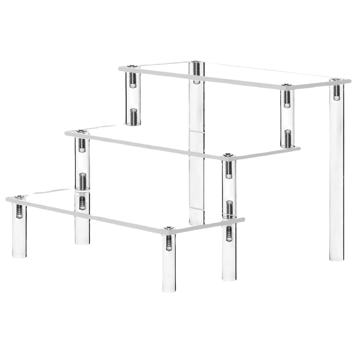 Gold Standard Summit™ Acrylic Display Riser – 4 Tier