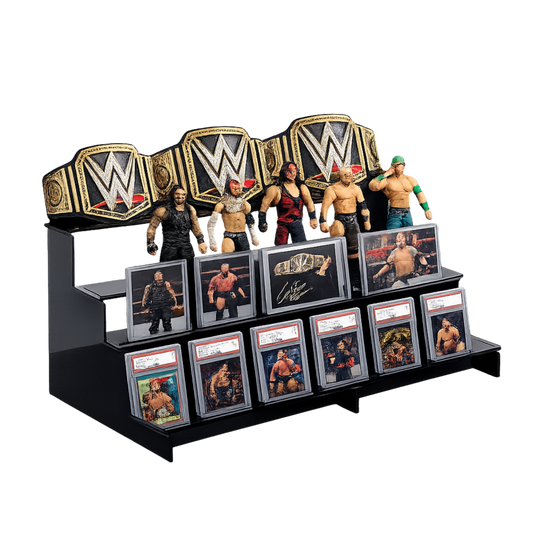 Signature Series 3-Tier Black Acrylic Display Riser