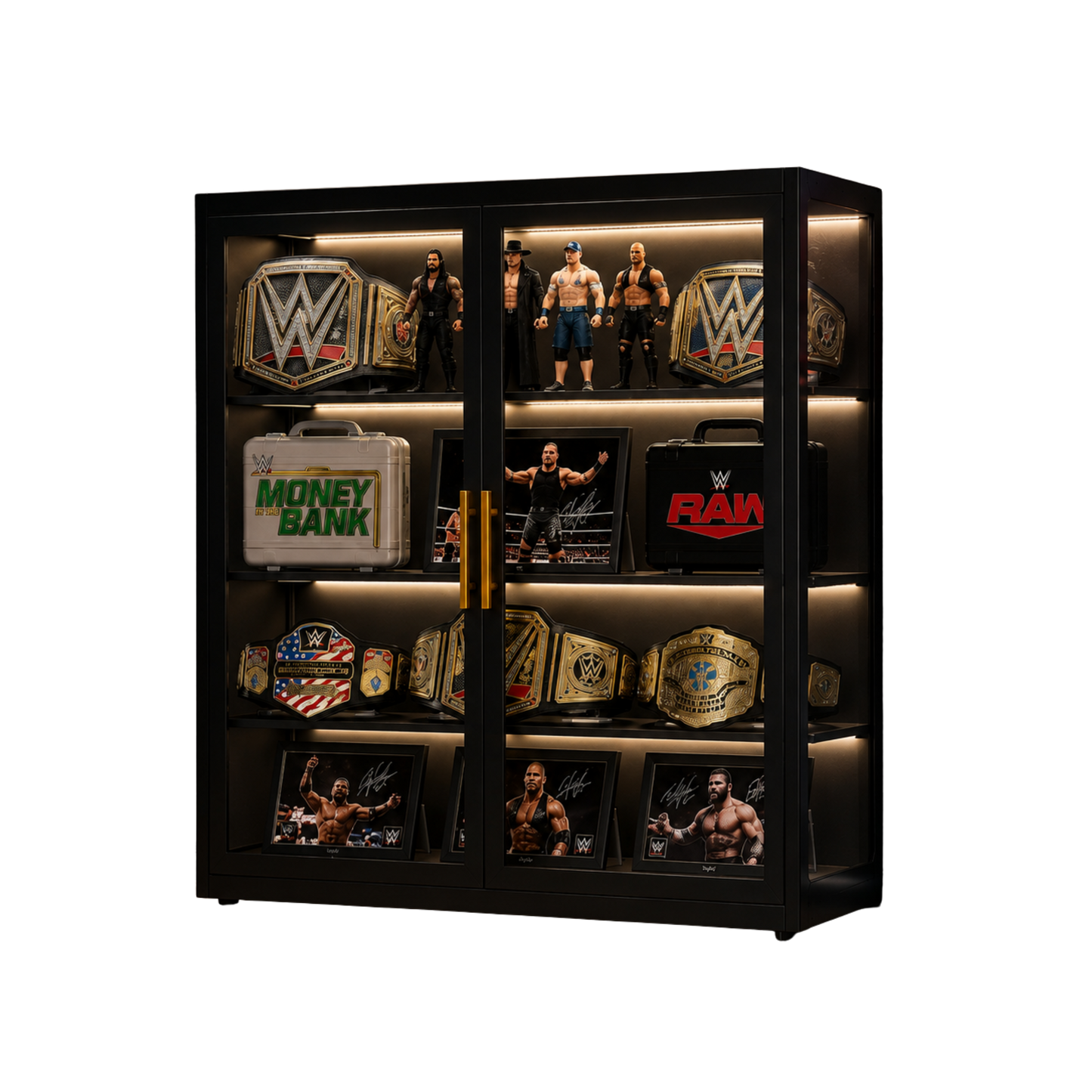 Gold Standard Signature RGB Collector Cabinet