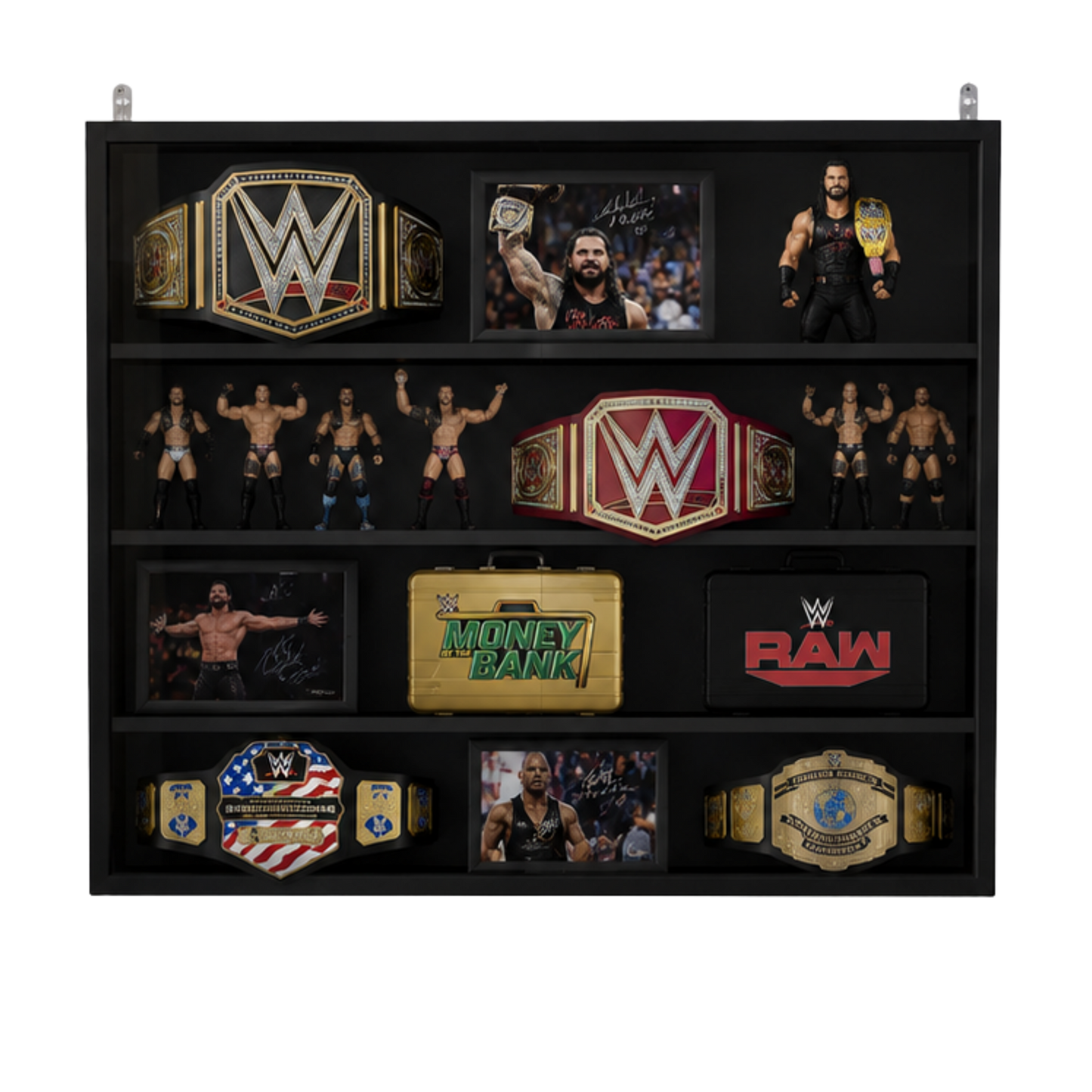 Gold Standard Gallery 5-Tier Wall Showcase